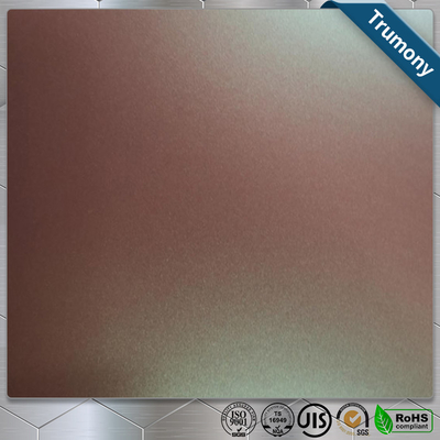 Thickness 3 ~ 6mm Aluminum Composite Panel Customizable Color Length Width 1000 ~ 2000mm