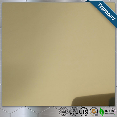 Anodized Aluminum Mirror Sheet For Industrial Building Decoration Thickness 0.01-1.00 Mm