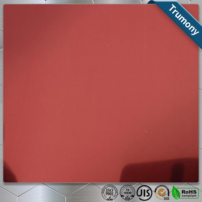 Anodized Aluminum Mirror Sheet For Industrial Building Decoration Thickness 0.01-1.00 Mm