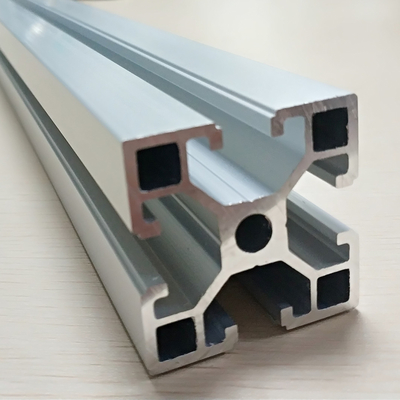 Cold Drawn Aluminum Spare Parts Anodize T Slot Extruded Frame Profile Durable