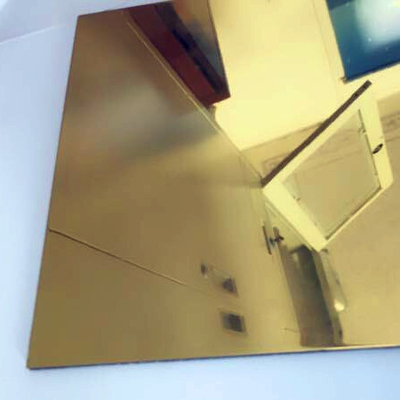 Thickness 0.3mm Aluminium Mirror Sheet 87% Reflective Data For Lighting Industry