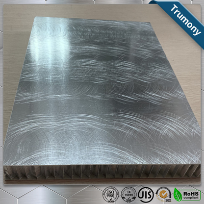 Surface Brushed Aluminum Honeycomb Panels For Interior Exterior Wall Decoration