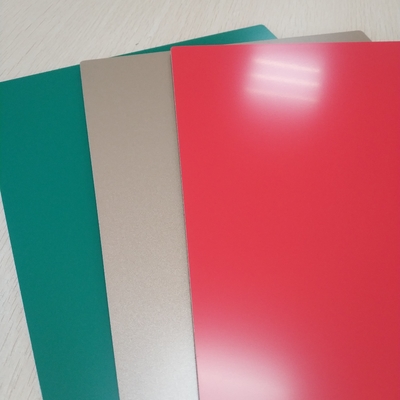 Fire Resistance Aluminium Composite Panel , Alu Composite Panel High Gloss Spectra Wood