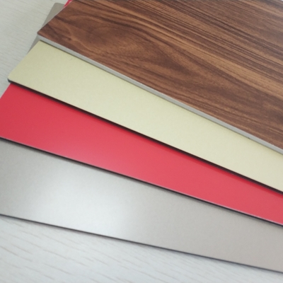 4mm ACP 3D Wood Grain Aluminum Composite Panel PE Coated Fluorocarbon Coatings