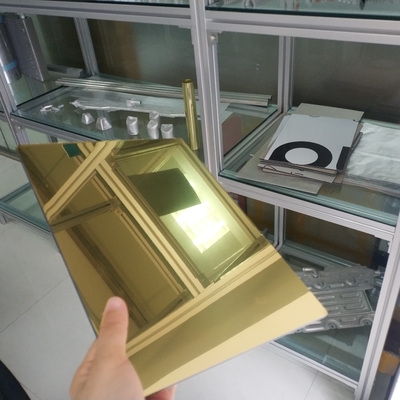 Flexible Mirror Finish Aluminium Sheet B1 Class PE Polyester Paint Durable