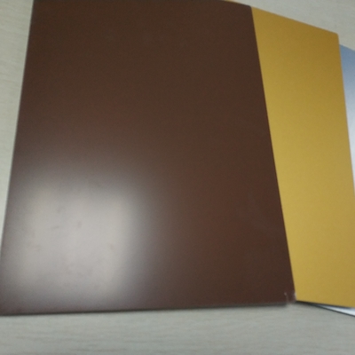 Durable Exterior Wall Cladding , Copper Aluminium Composite Panel Building Construction Material