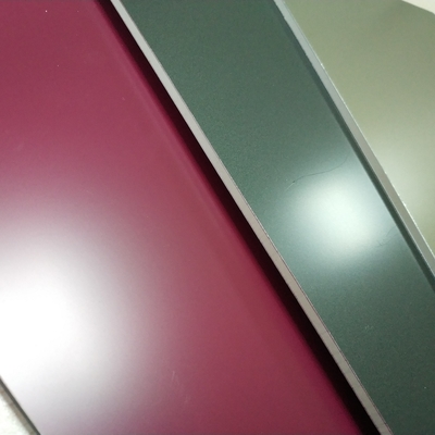 6mm Copper Composite Panel PVDF Interior Exterior Wall Cladding Sheet ACP
