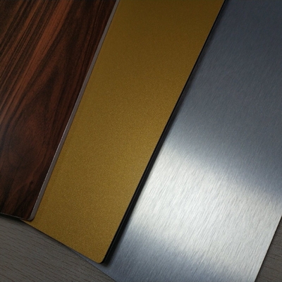 Wood Color Building Decoration Material Aluminum Composite Board