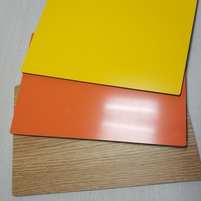 Wood Color Building Decoration Material Aluminum Composite Board