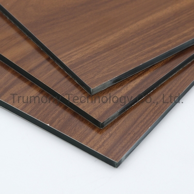 Wood Color Building Decoration Material Aluminum Composite Board