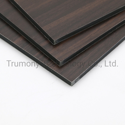 Wood Color Building Decoration Material Aluminum Composite Board