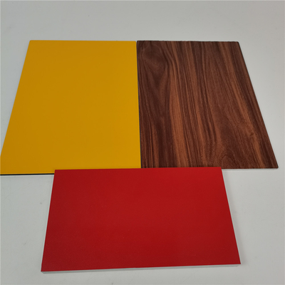 3mm,5mm, 6mm Light and hard wood Grain Aluminum Composite Panel