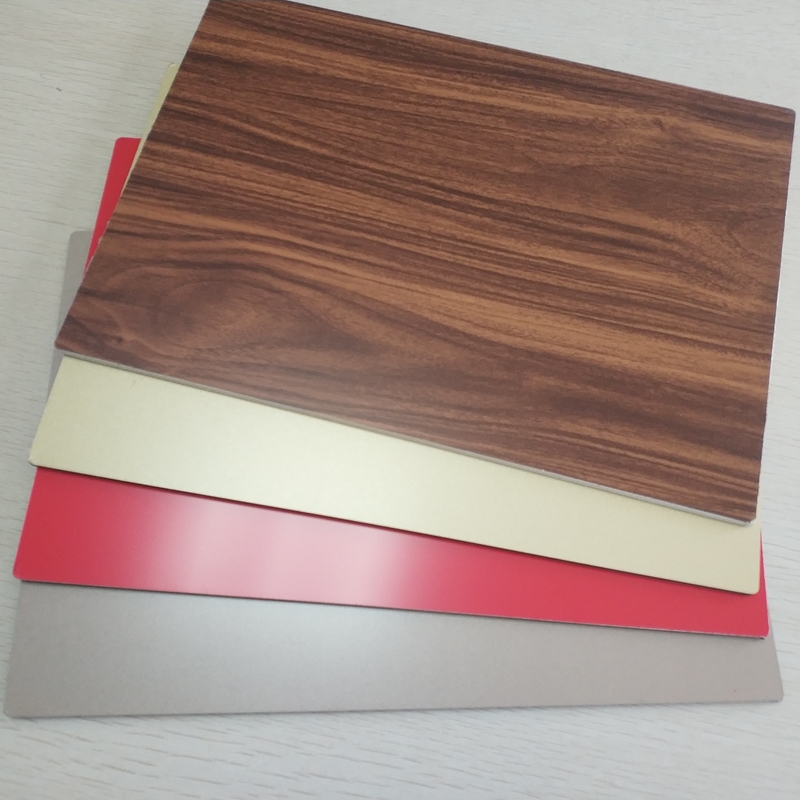 4mm ACP 3D Wood Grain Aluminum Composite Panel PE Coated Fluorocarbon Coatings