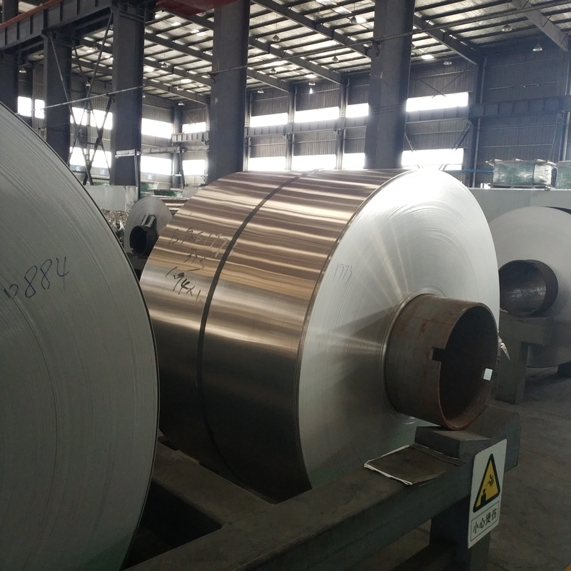 Industrial Radiator Condenser Evaporator Rolls Narrow Width Aluminum Foil