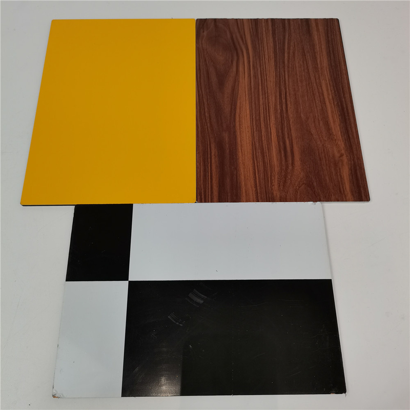 3mm,5mm, 6mm Light and hard wood Grain Aluminum Composite Panel