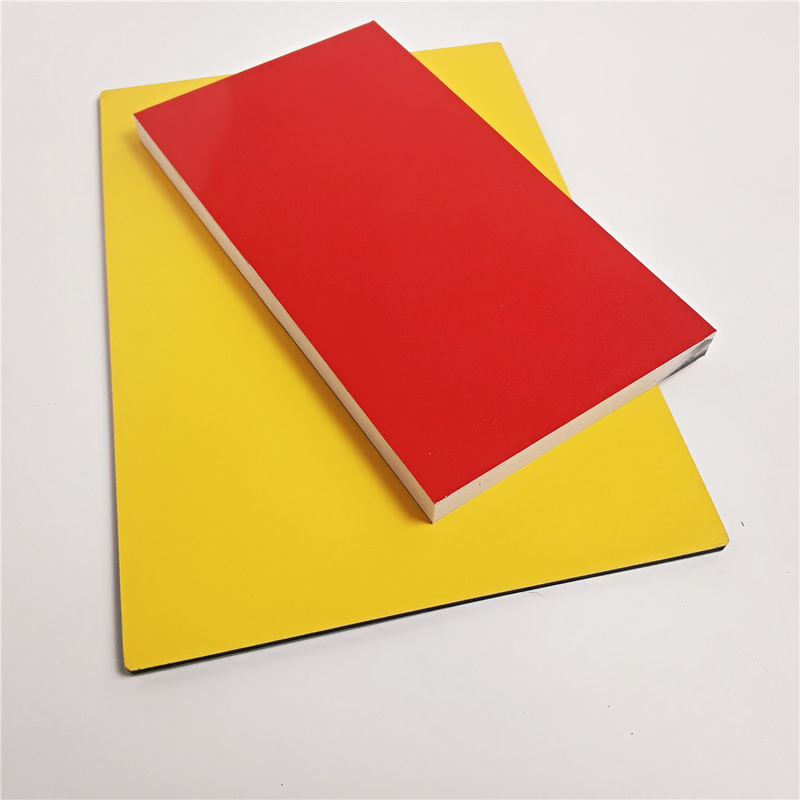 Color Coated  Aluminum Composite Panel Width 1500mm Max Outer Wall